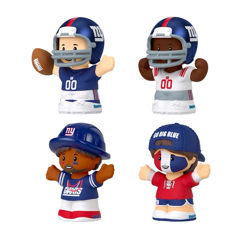 NFL New York Giants Little People Collector Figures Set - NWT - Picture 9 of 10